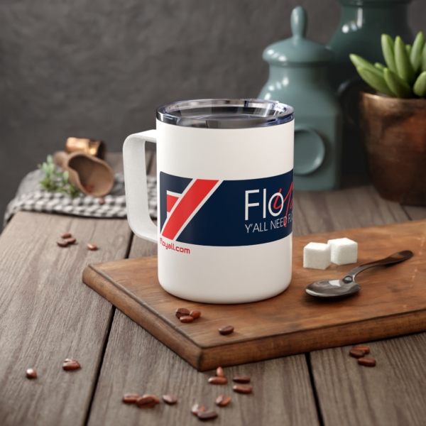 Flo Y'all - Insulated Coffee Mug, 10oz - Image 3