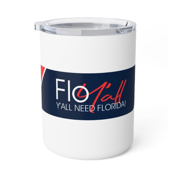 Flo Y'all - Insulated Coffee Mug, 10oz - Image 2