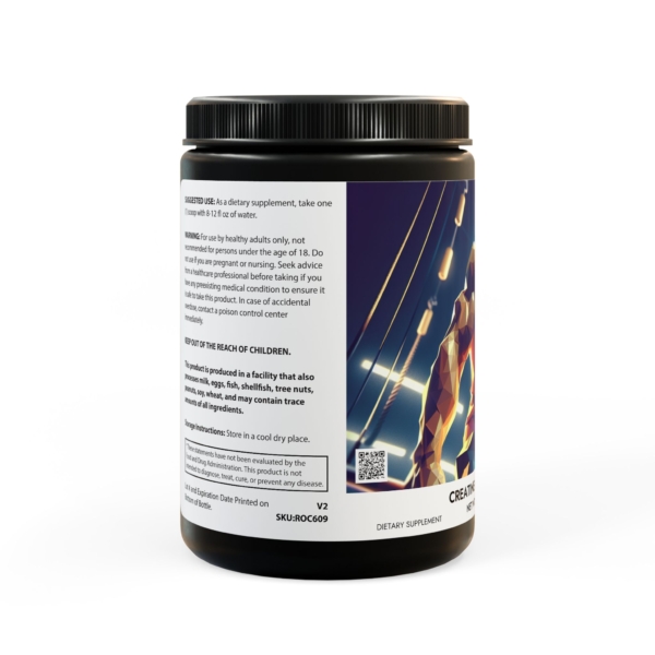 Creatine Monohydrate Supplement (300g, 11oz) - Image 7