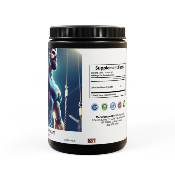 Creatine Monohydrate Supplement (300g, 11oz) - Image 6