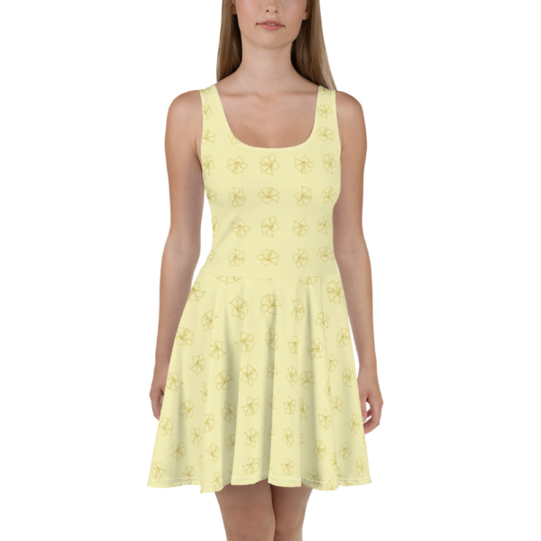 SoFlo™ - Sunshine Flower Skater Dress