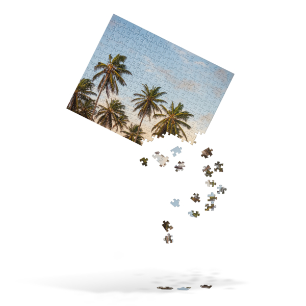 Florida Palm Trees - Jigsaw puzzle (PERSONALIZE IT!) - Image 5