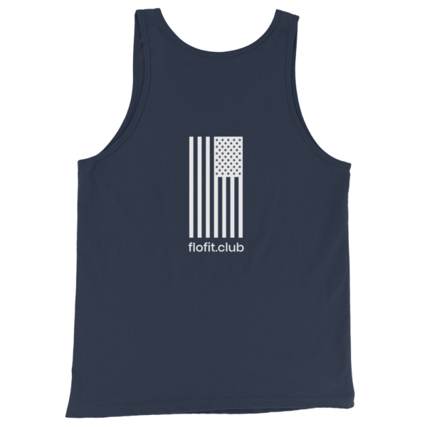 FloFit™ - American Flag - Men's Tank Top - Image 4