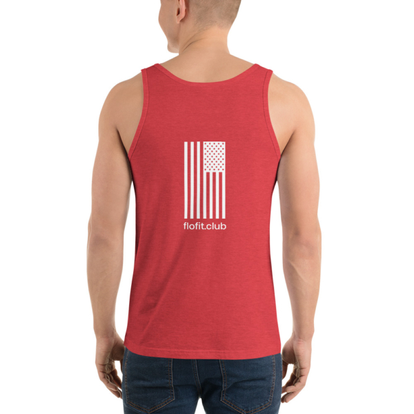 FloFit™ - American Flag - Men's Tank Top - Image 13