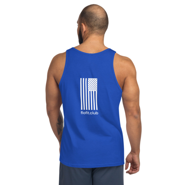 FloFit™ - American Flag - Men's Tank Top - Image 8