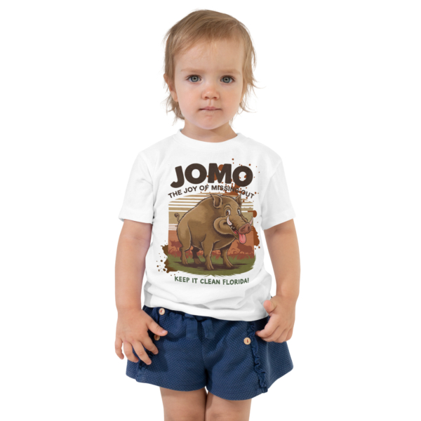 JOMO The Joy of Missing Out - Toddler Short Sleeve Tee - Image 4