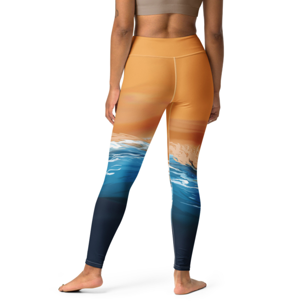 FloFit™ Active - Yoga Leggings (Ocean View) - Image 8