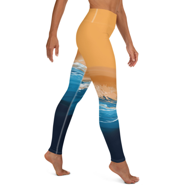 FloFit™ Active - Yoga Leggings (Ocean View) - Image 7