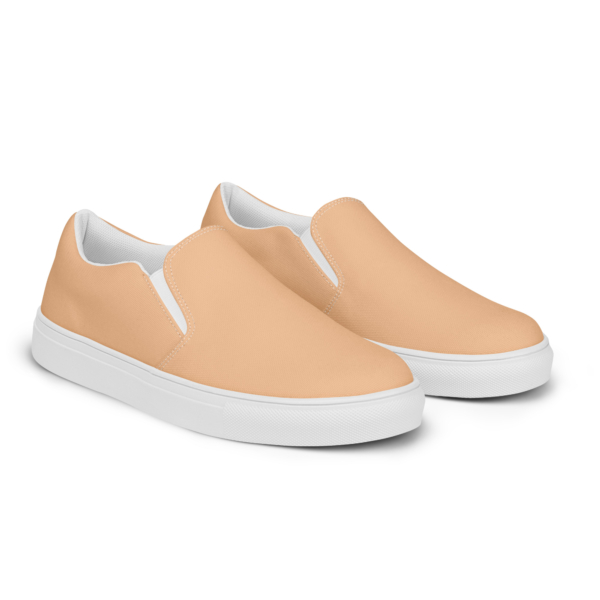 SoFlo - Men’s slip-on canvas shoes (Rose Color) - Image 8