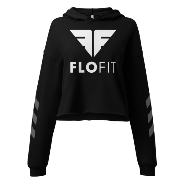 FloFit™ Army - Crop Hoodie - Image 8