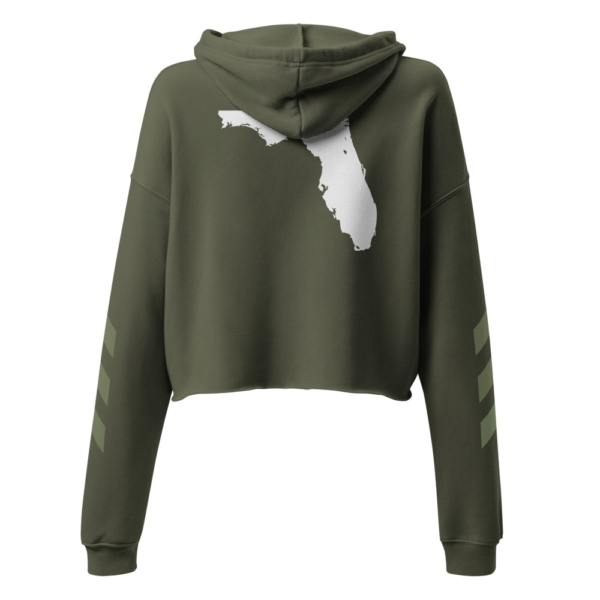 FloFit™ Army - Crop Hoodie - Image 7