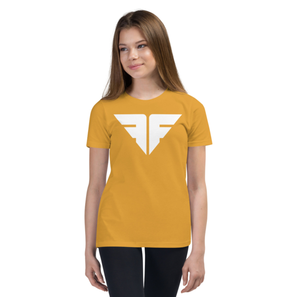 FloFit Super Hero - Youth Short Sleeve T-Shirt - Image 3