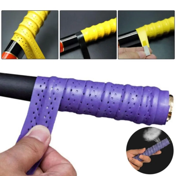 FloFit™ Anti-slip Rubber Handle Grip Wrap Band